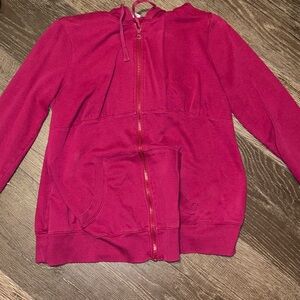 Old Navy Women's Fuchsia Hoodie Sweater
